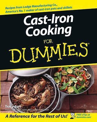 Cast-Iron Cooking For Dummies. – 9780764537141, paperback, Tracy Barr