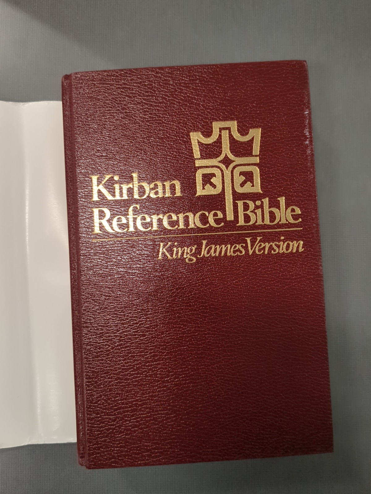 Kirban Reference Bible King James Version Hardcover w/DJ Preowned