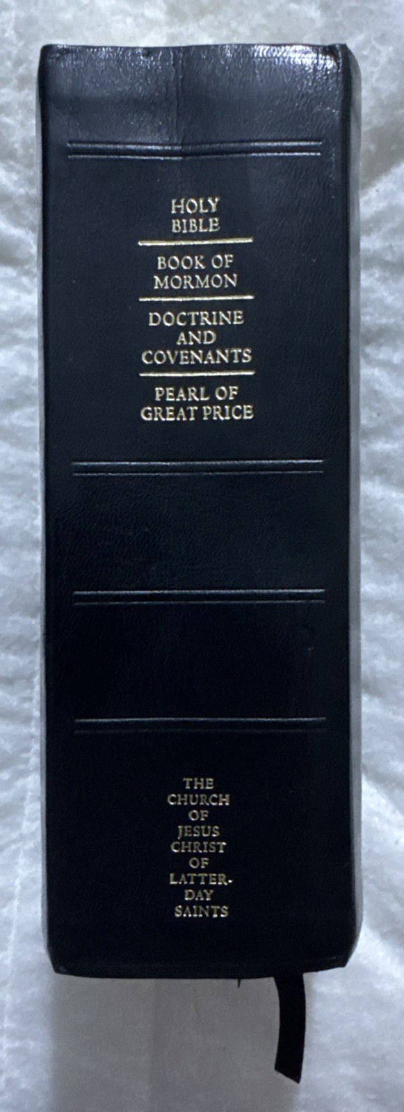 LDS Quad Holy Bible, Book Of Mormon, Doctrine & Covenants, Pearl Of Great Price