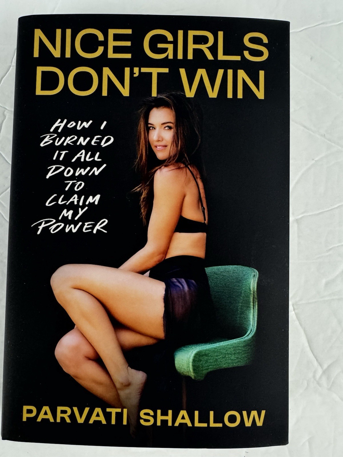 Parvati Shallow- Nice Girls Don’t Win- Survivor- Signed Book- 1st/First Print