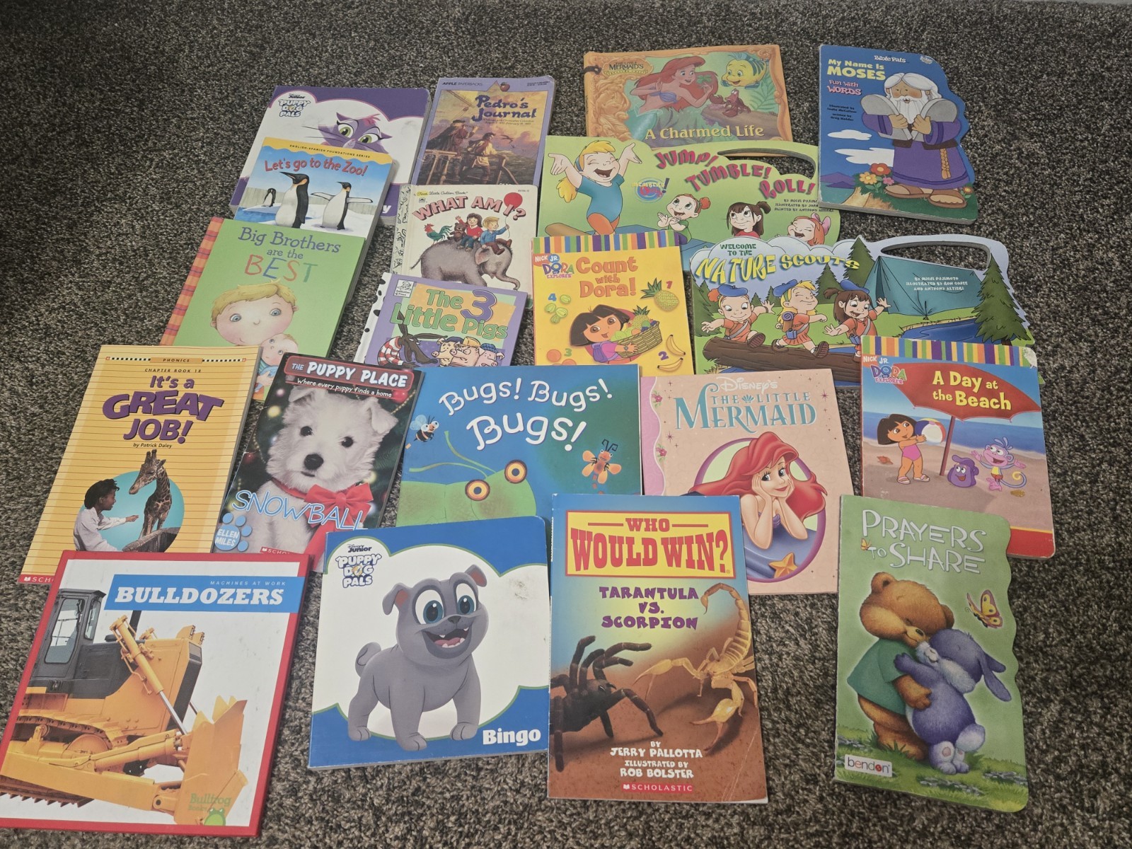 Random Lot of 35 – Books for Children’s/ Kids/ Toddler Babies/Preschool/Daycare