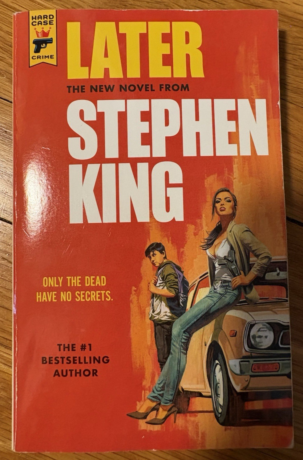 Later Stephen King 2021 Hard Case Crime 1st Edition Trade Paperback Very Good