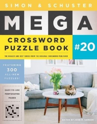 John M. Samson Simon & Schuster Mega Crossword Puzzle Book #20 (Paperback)