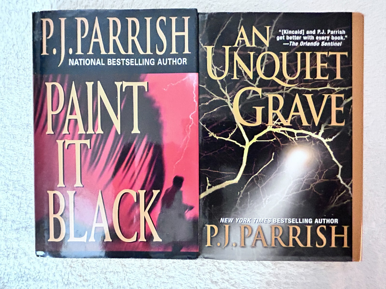 P.J. Parrish, Louis Kincaid Series: Paint It Black; An Unquiet Grave