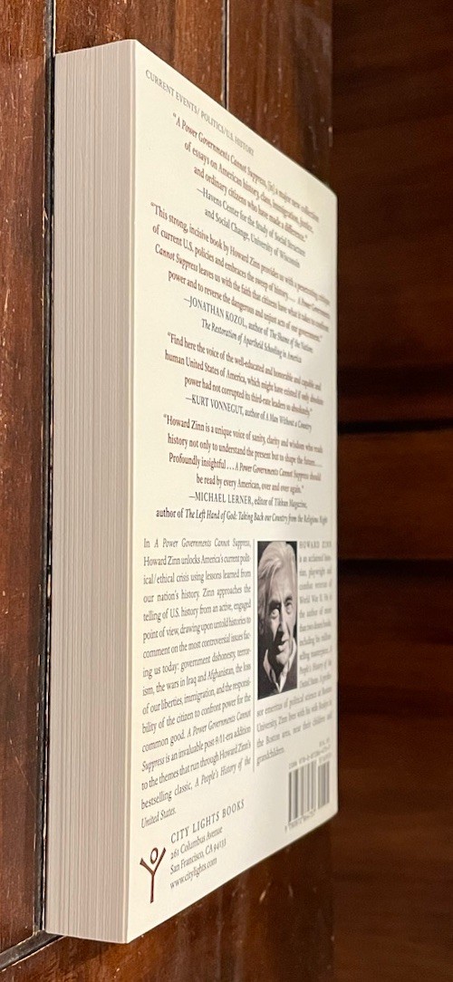 Power Governments Cannot Suppress by Howard Zinn | Paperback with FREE SHIPPING