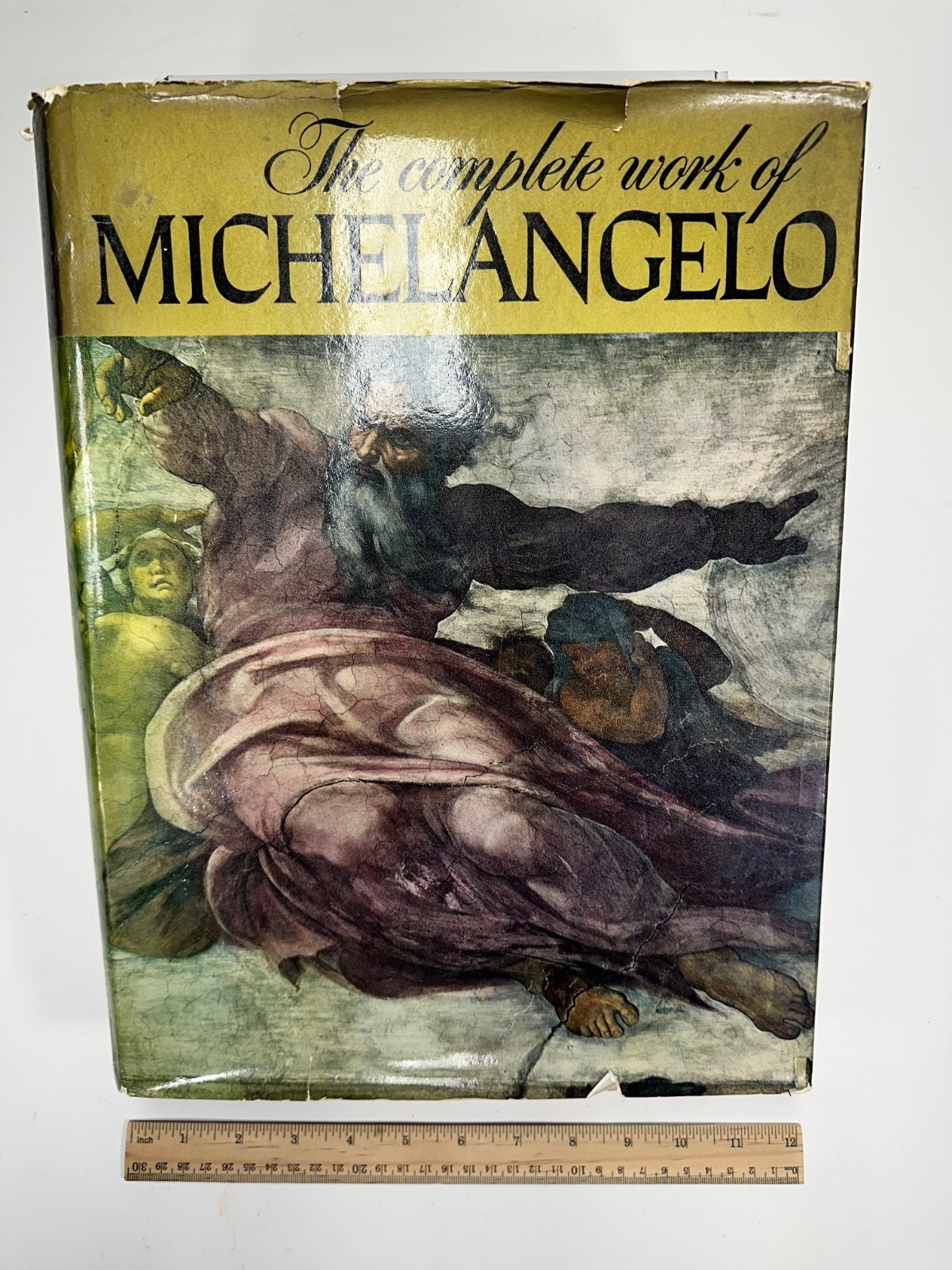 Complete Work of Michelangelo Reynal No Date HC DJ Art Folio Illustrated