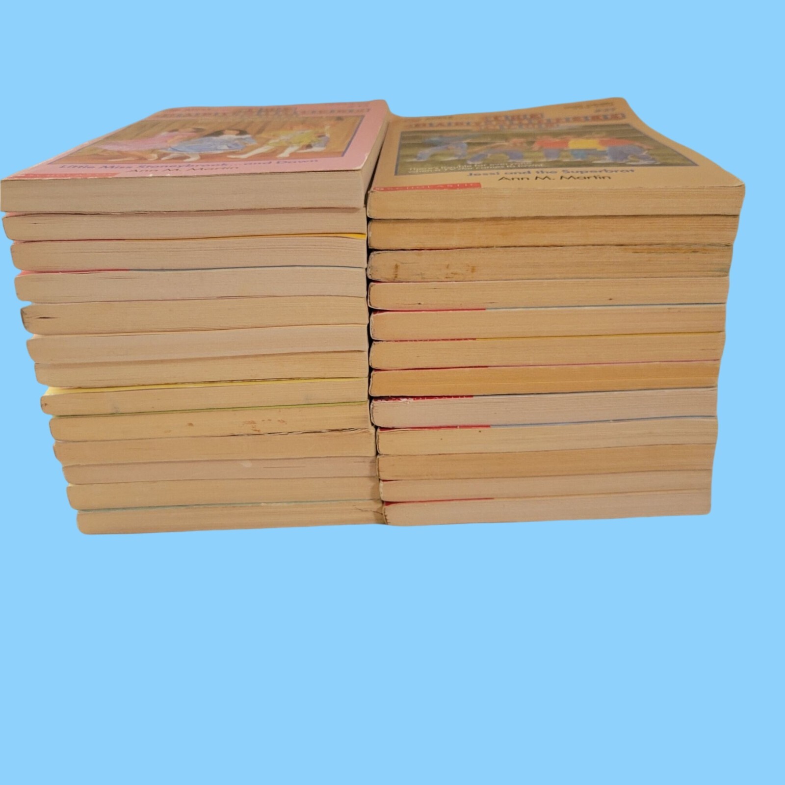 Baby Sitters Club Paperbacks Lot of 25 Books 3-27 Ann M Martin Scholastic Apple