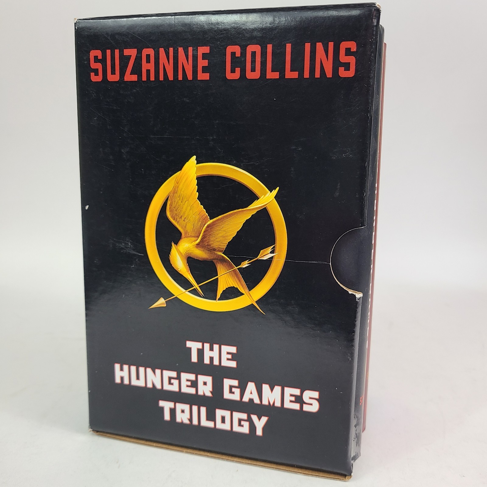 Scholastic THE HUNGER GAMES Trilogy Hardcover Box Set by Suzanne Collins