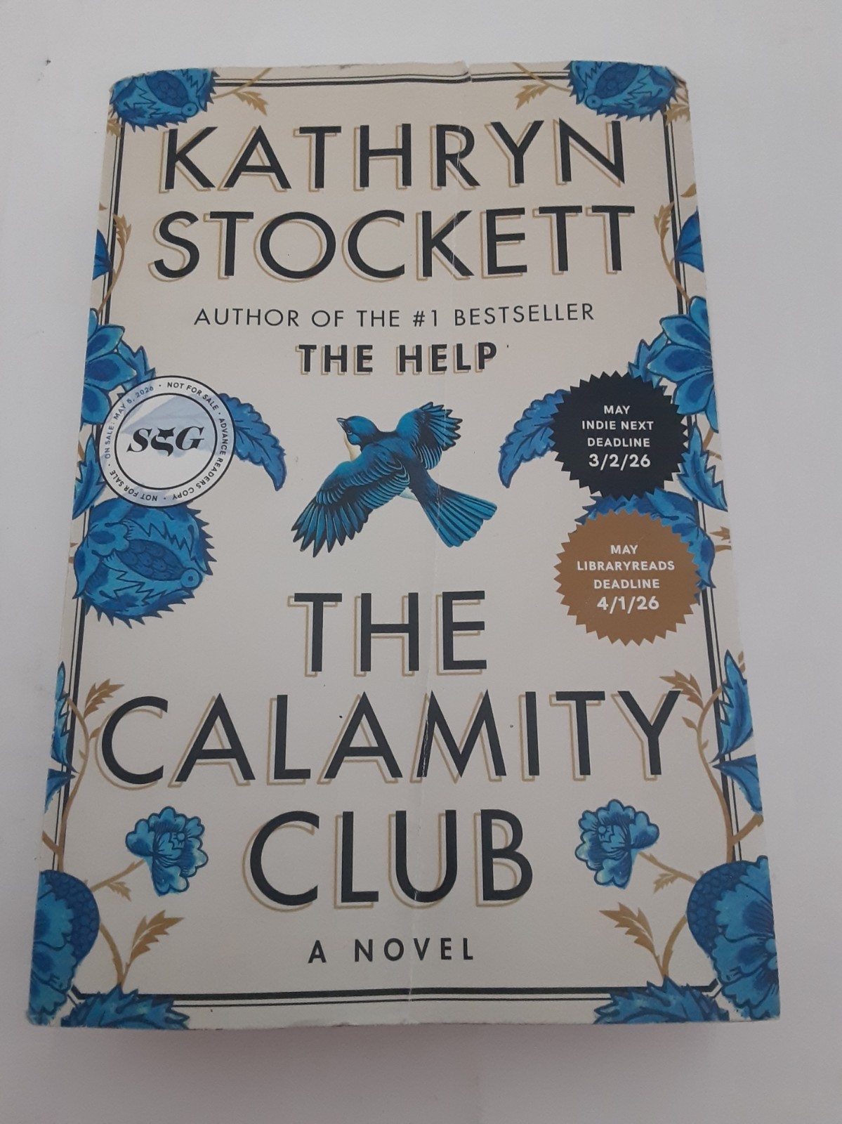 The Calamity Club A Novel by Kathryn Stockett PB ARC 5/2026