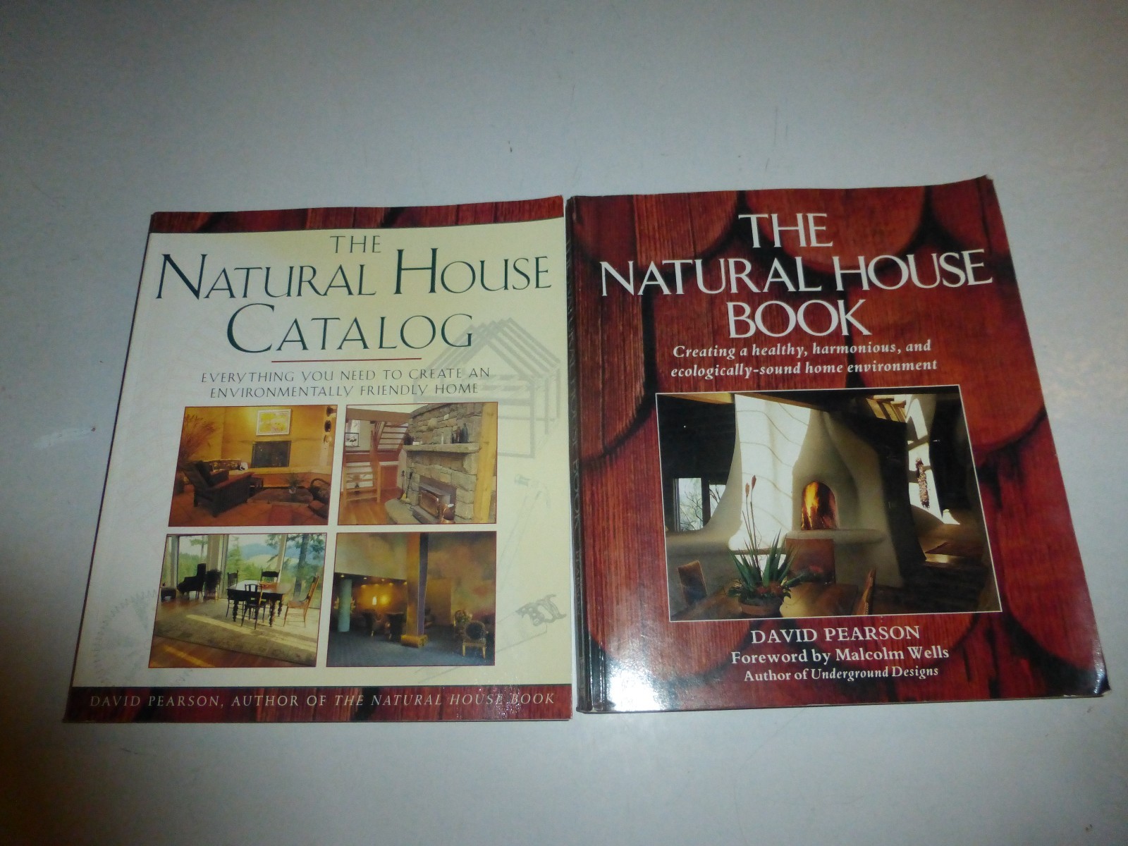 The Natural House Catalog by David Pearson,1996, PB & The Natural House Book,303