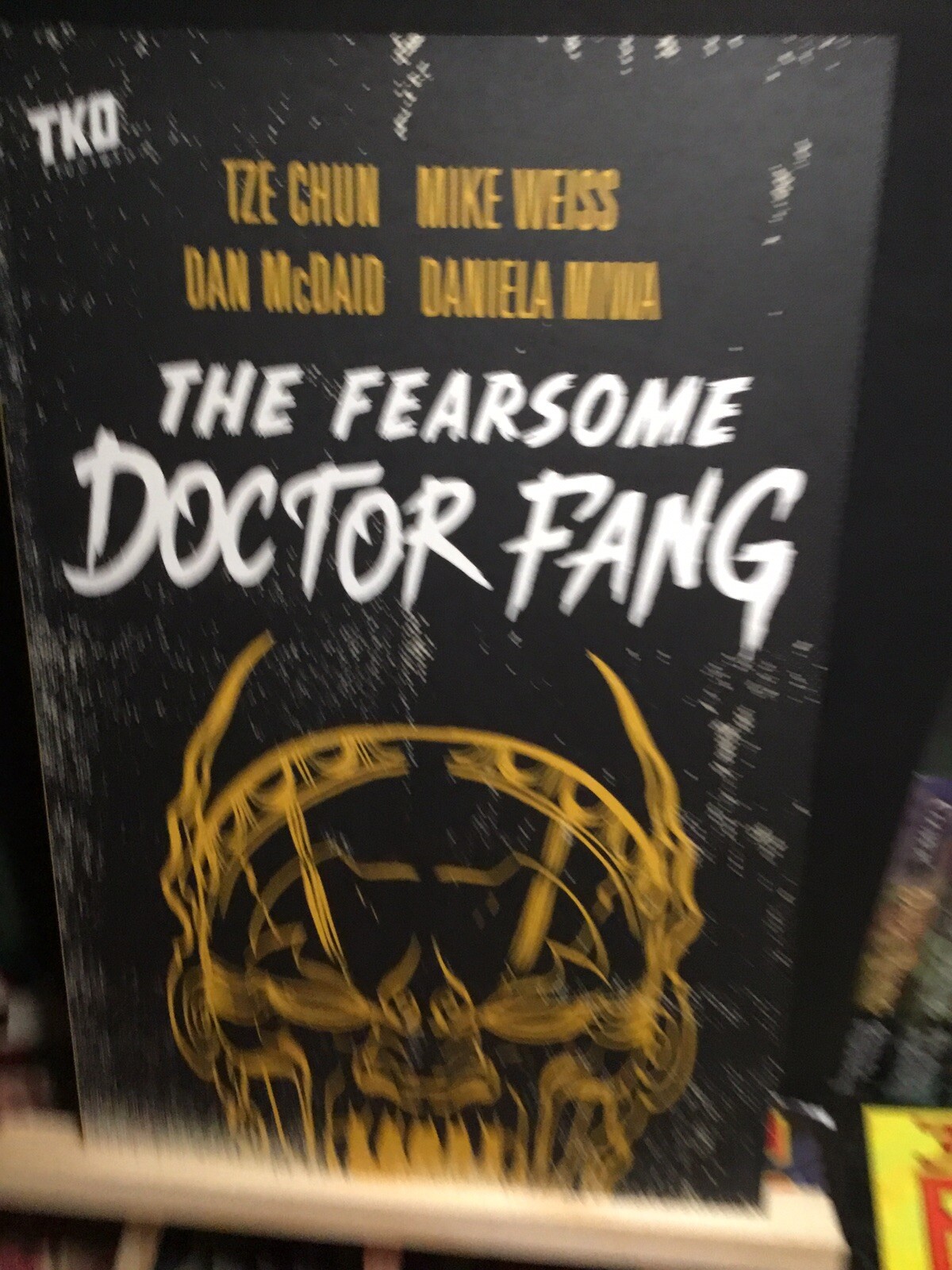 TKO Studios The Fearsome Doctor Fang Tze Chun Mike Weiss Paperback Graphic Novel