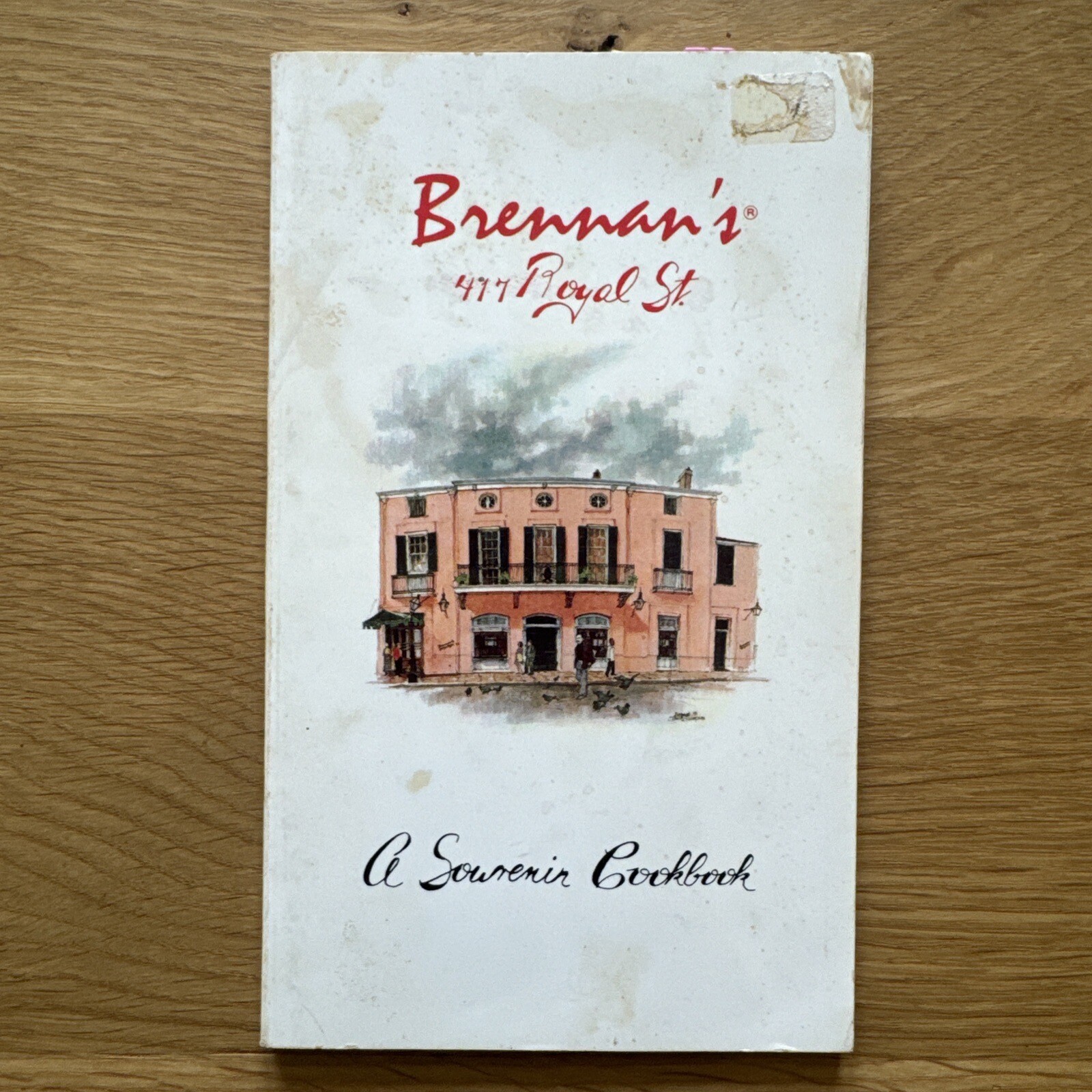 Brennan’s A Souvenir Cookbook 417 Royal St New Orleans 1st Edition 1975