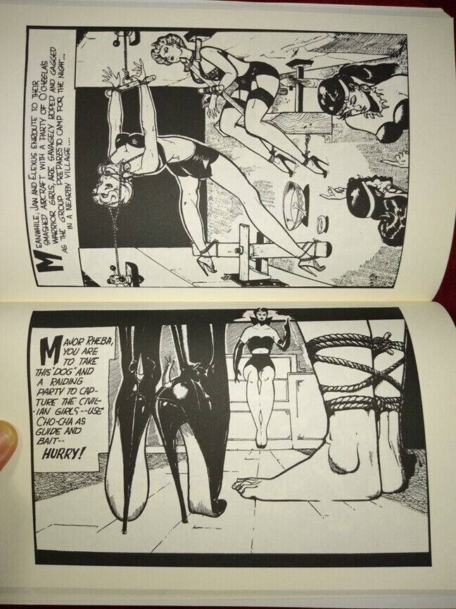 Gene Bilbrew, Eneg, Shibari, John Willie inspired damsels in distress serial