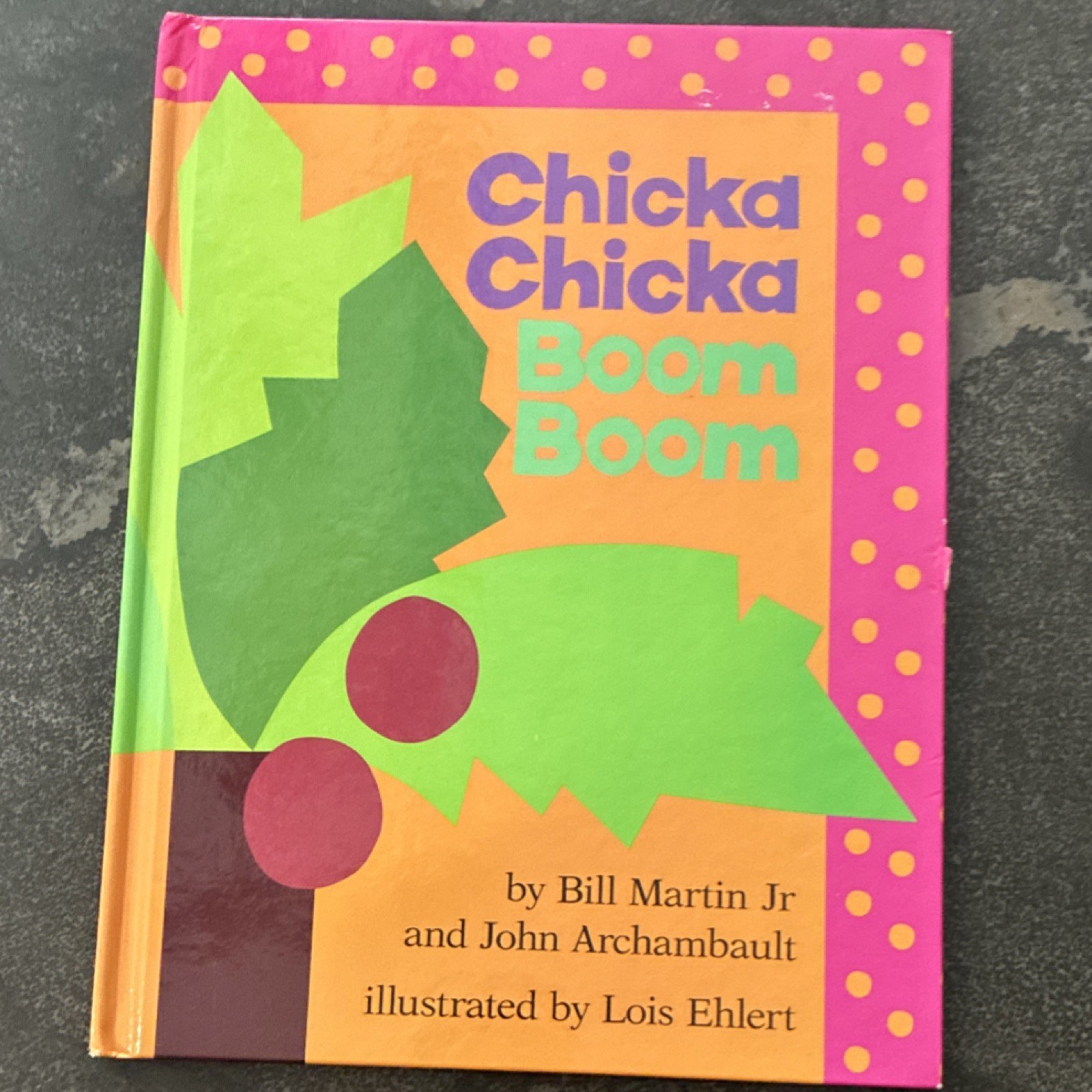 Chicka Chicka Boom Boom by Bill Martin Jr. & John Archambault, Illustrated, 1989