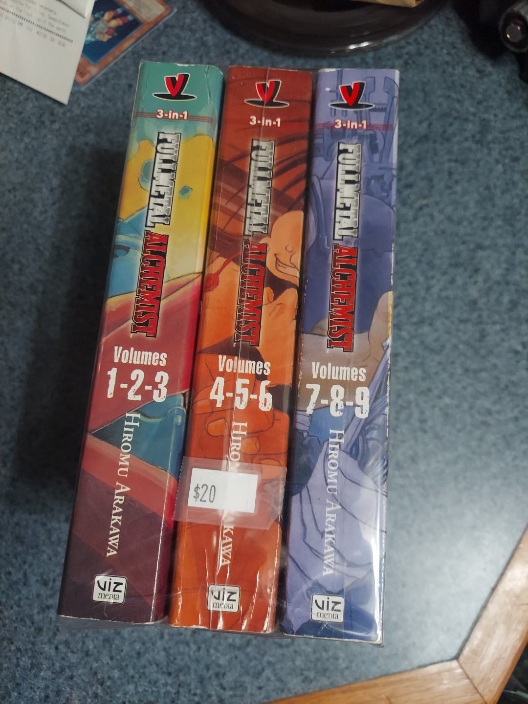 Fullmetal Alchemist Manga Omnibus Vol. 1, 2, 3, 4, 5, 6, 7, 8, 9, 3 in 1 Viz