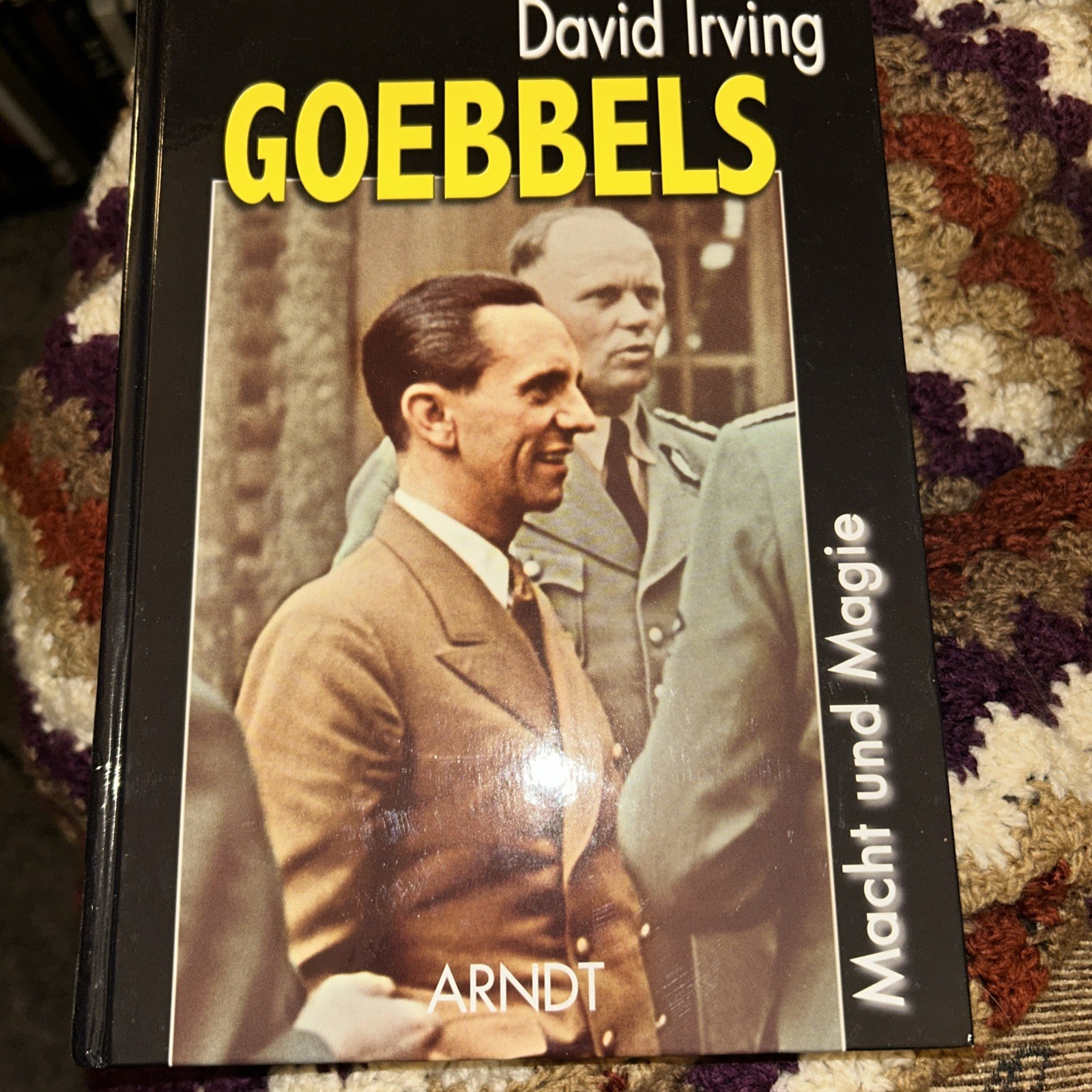 Goebbels by David Irving 1997 Focal Point UK Hardcover