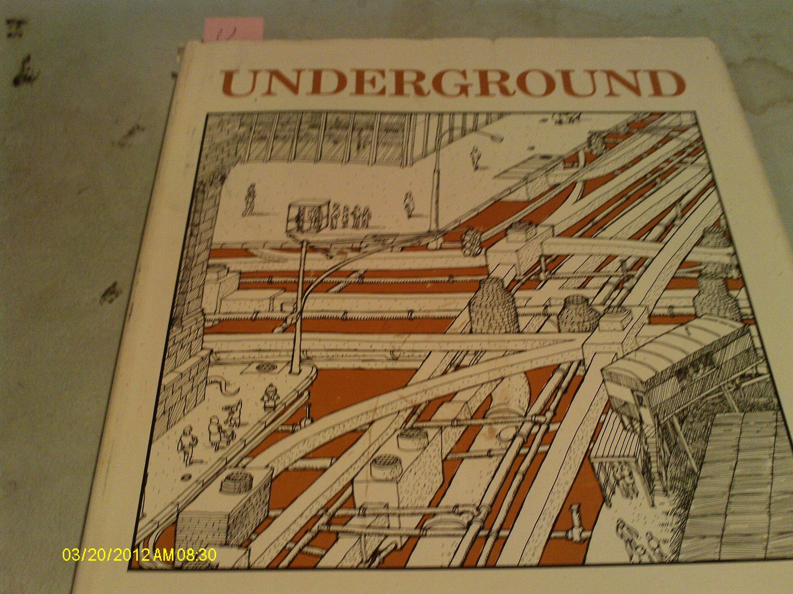 Underground MacAulay, David hardcover Very Good