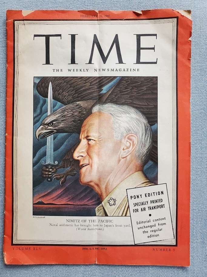 TIME Magazine Pony Edition Lot of (8) May 1945 Volume XLV