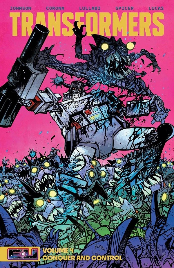 Transformers Vol. 4: Conquer and Control by Daniel Warren Johnson (paperback)