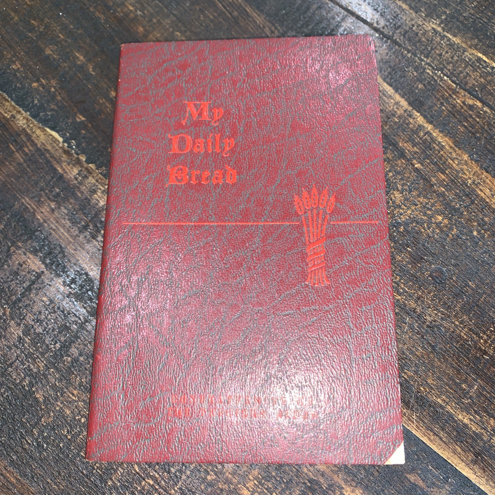 VINTAGE My Daily Bread Anthony J Paone/1954 Confraternity of the Precious Blood