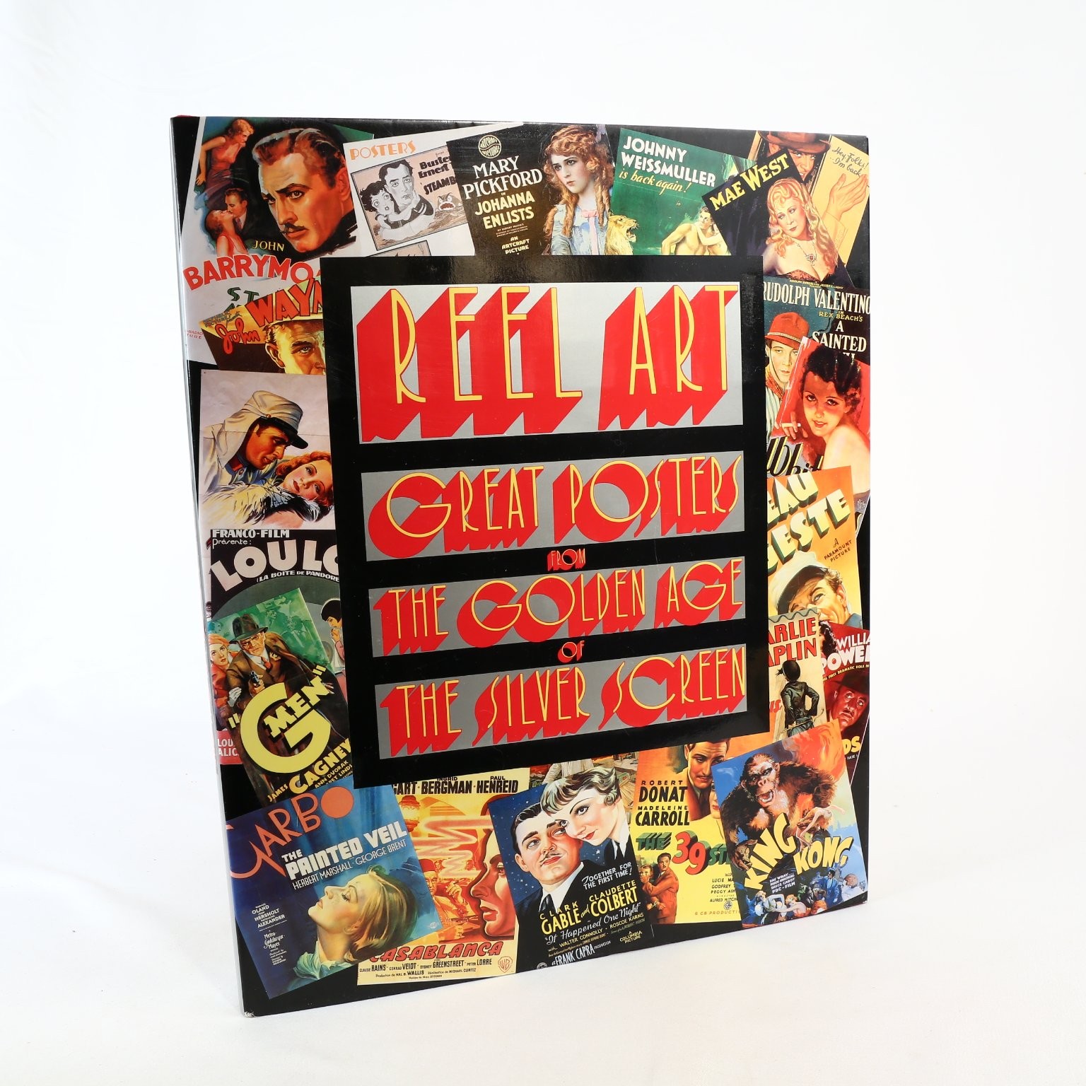 Reel Art Great Posters Golden Age Silver Screen Rebello Allen 1988 1st Ed