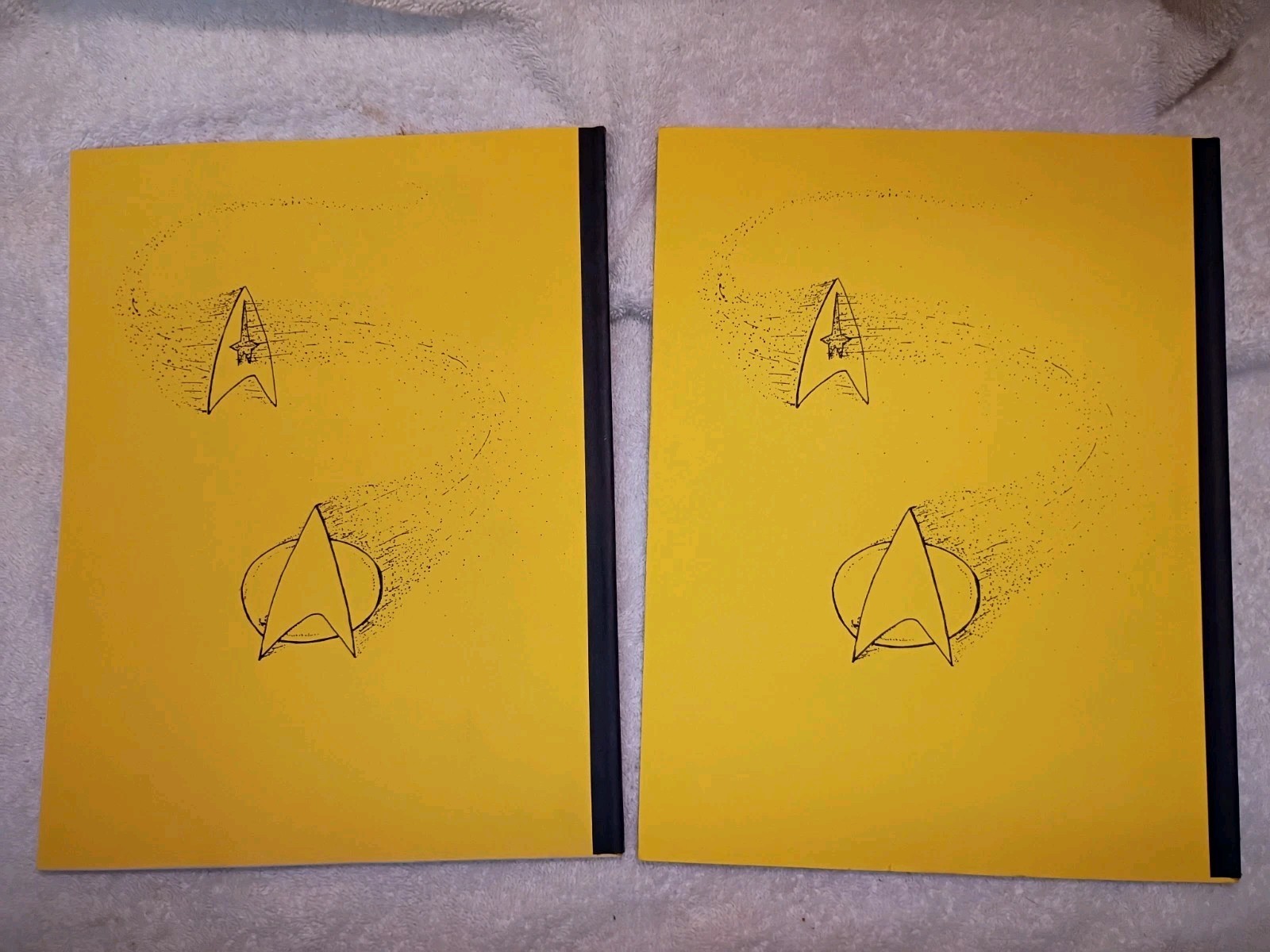Lot of 2 Star Trek Fanzine. “Time After Time And Time Again” Crossover.