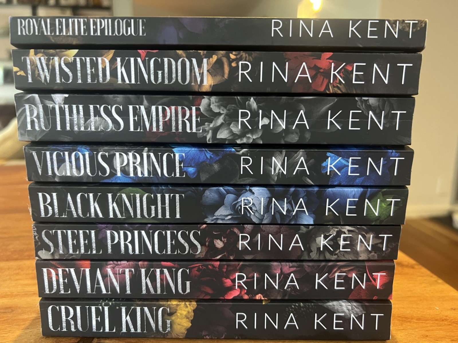 RINA KENT Royal Elite Complete Series Set of 8 Original Paperbacks