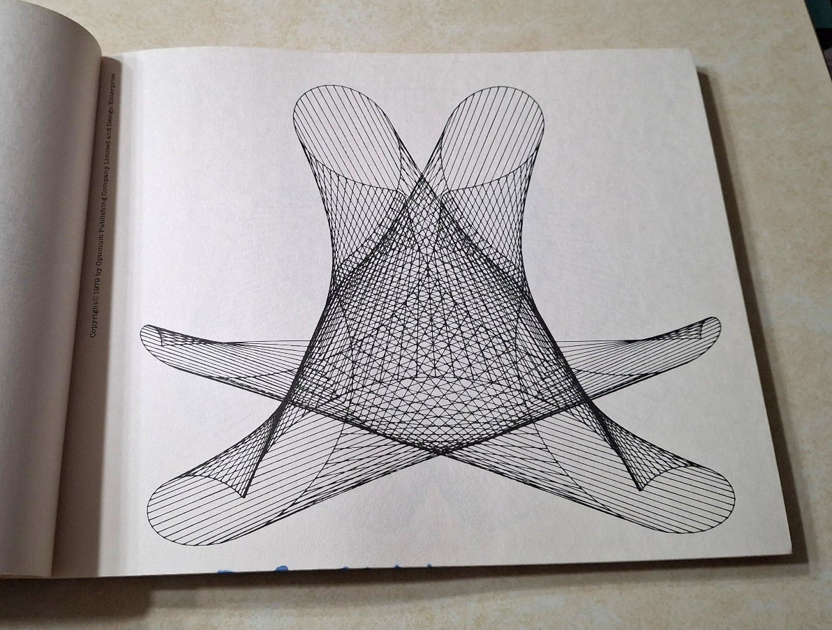 The First Computer Design Coloring Book Stanley Baxendale Vintage 1970s UNUSED