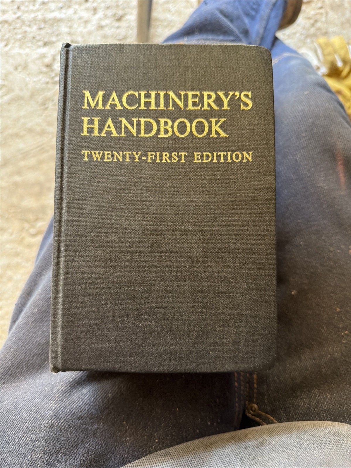 Machinery’s Handbook Twenty-first Edition Fifth Printing 1982 .Industrial Press