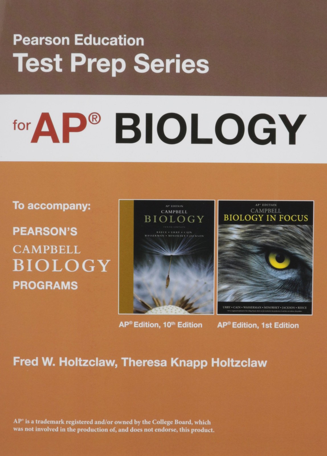 Preparing for the Biology AP* Exam (School Edition) (Pearson Education Test …