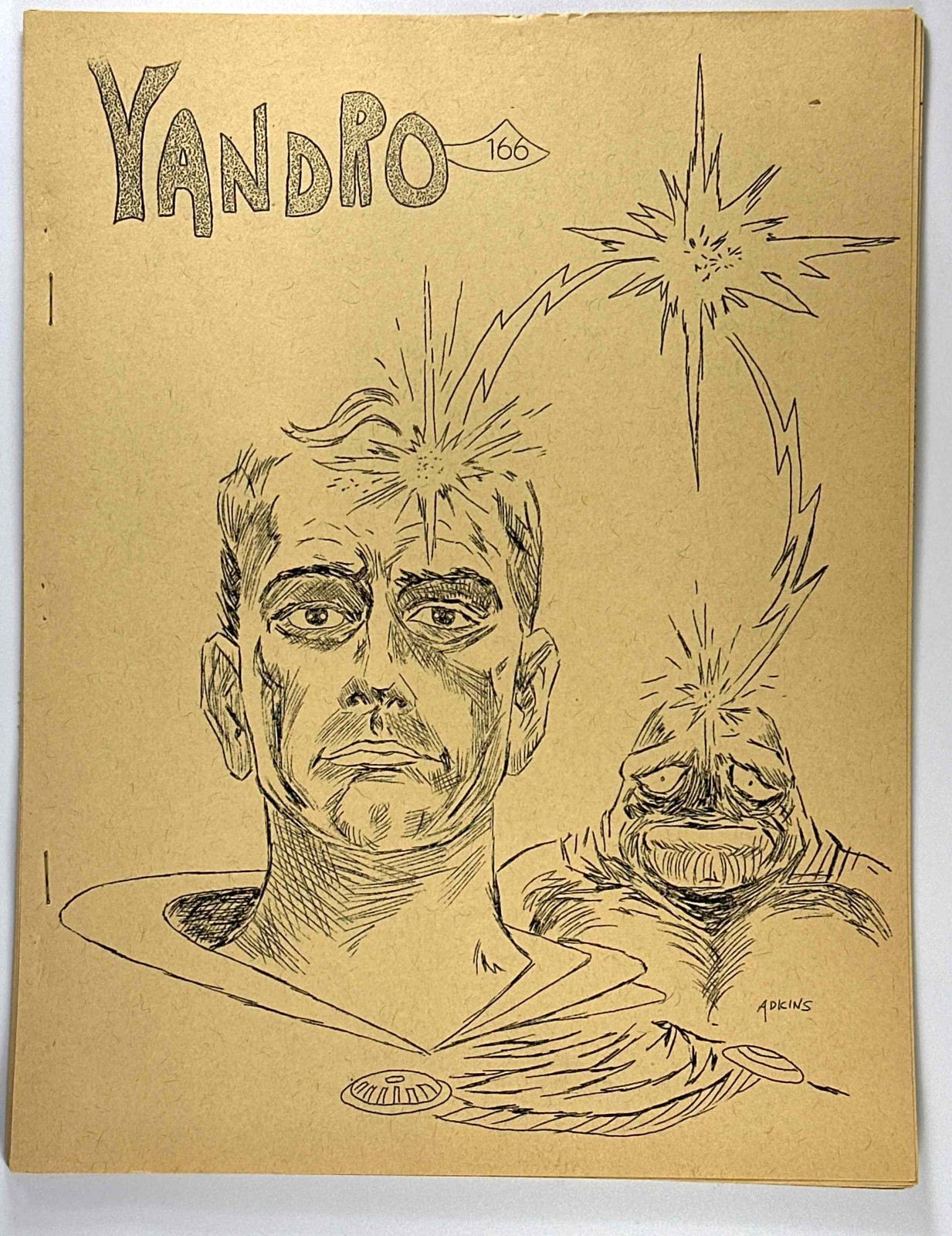 Yandro #166 (Dec 1966) Science Fiction Fanzine – Coulson, Robert & Juanita Self