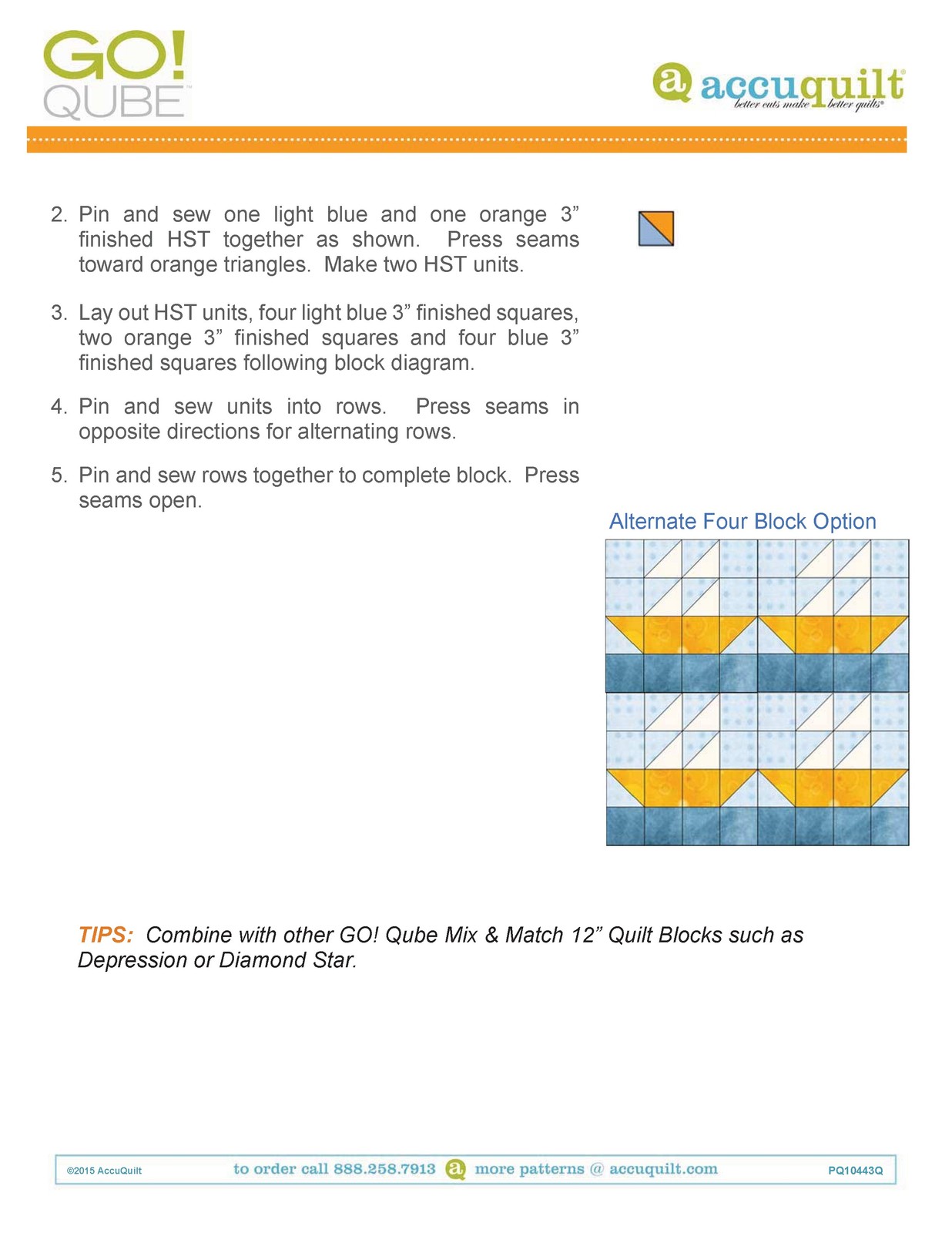 ACCUQUILT Go Qube 12″ Blocks – STEEL WIRE BOUND – PROTECTIVE COVERS
