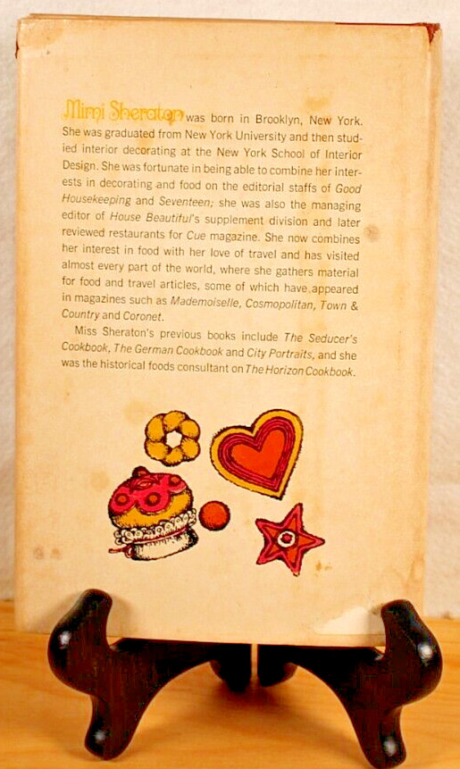 Visions of Sugarplums: by Mimi Sheraton 1968, Hardcover/DJ