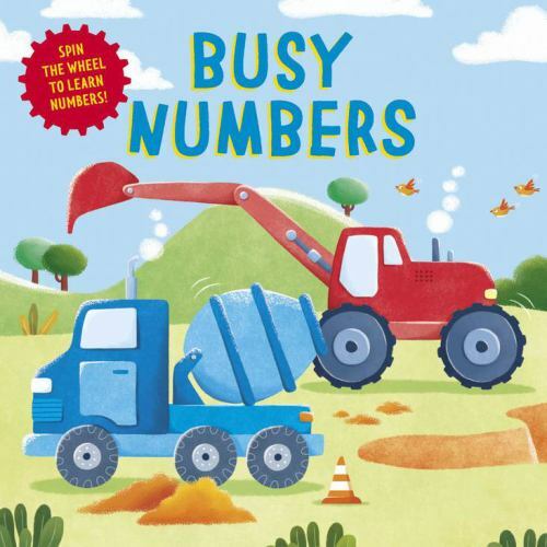 Busy Numbers: Spin the Wheel to Le- 9781948418720, board book, Clever Publishing