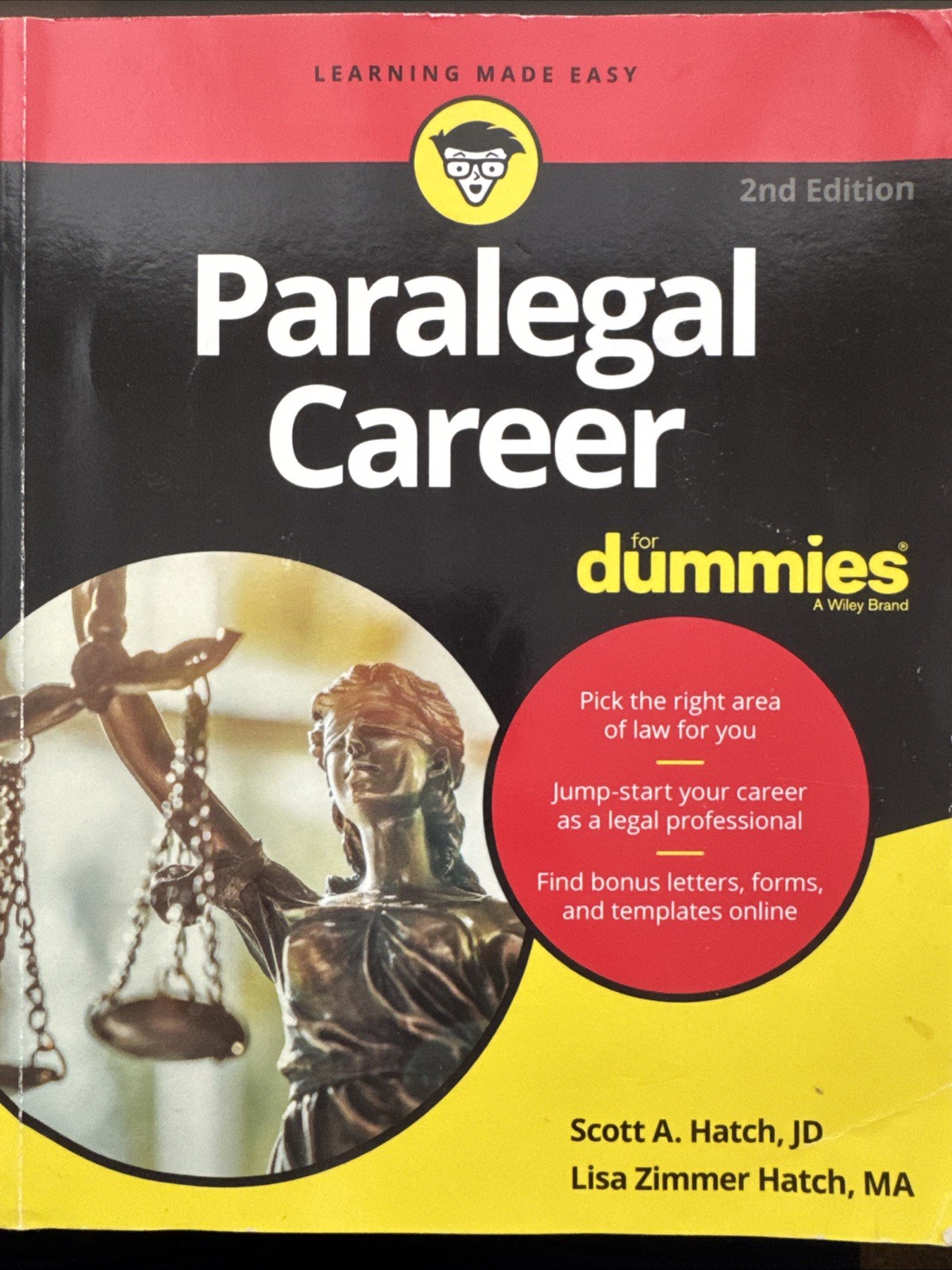 Paralegal Career for Dummies by Lisa Zimmer Hatch and Scott A. Hatch (2019)