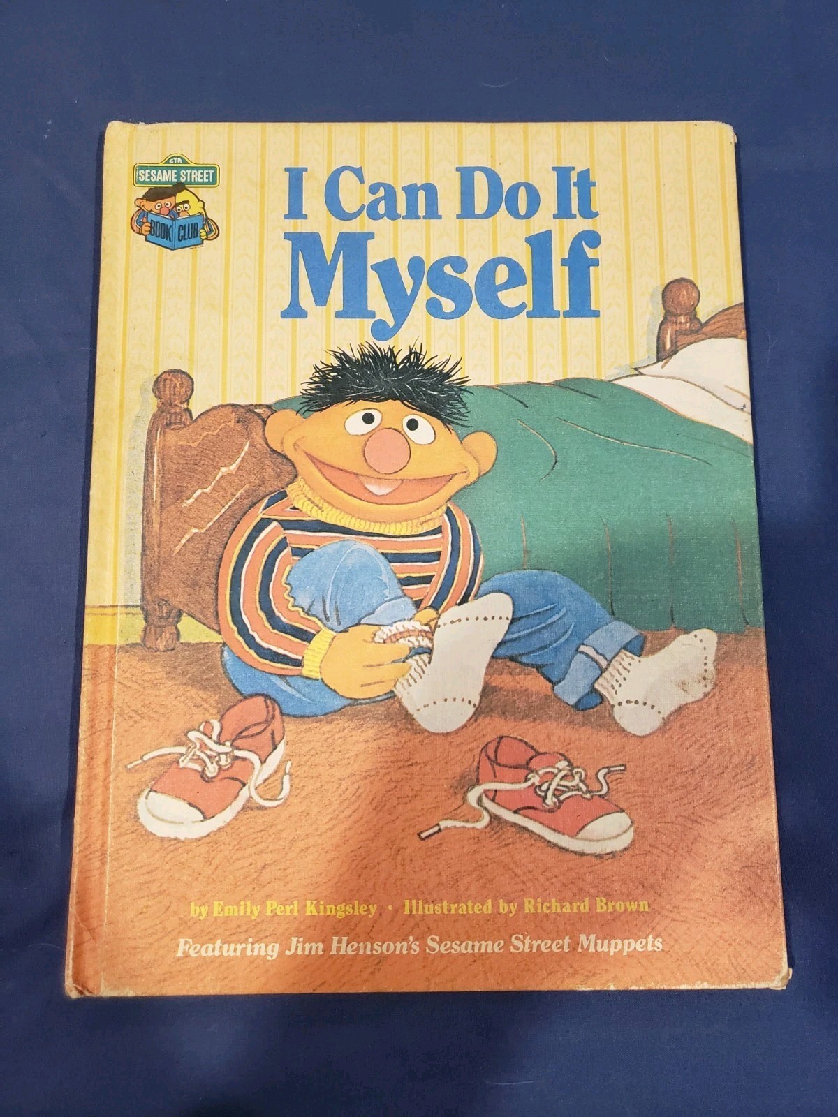 Vtg 1980 I Can Do It Myself Book Sesame Street Book Club Golden CTW Jim Henson
