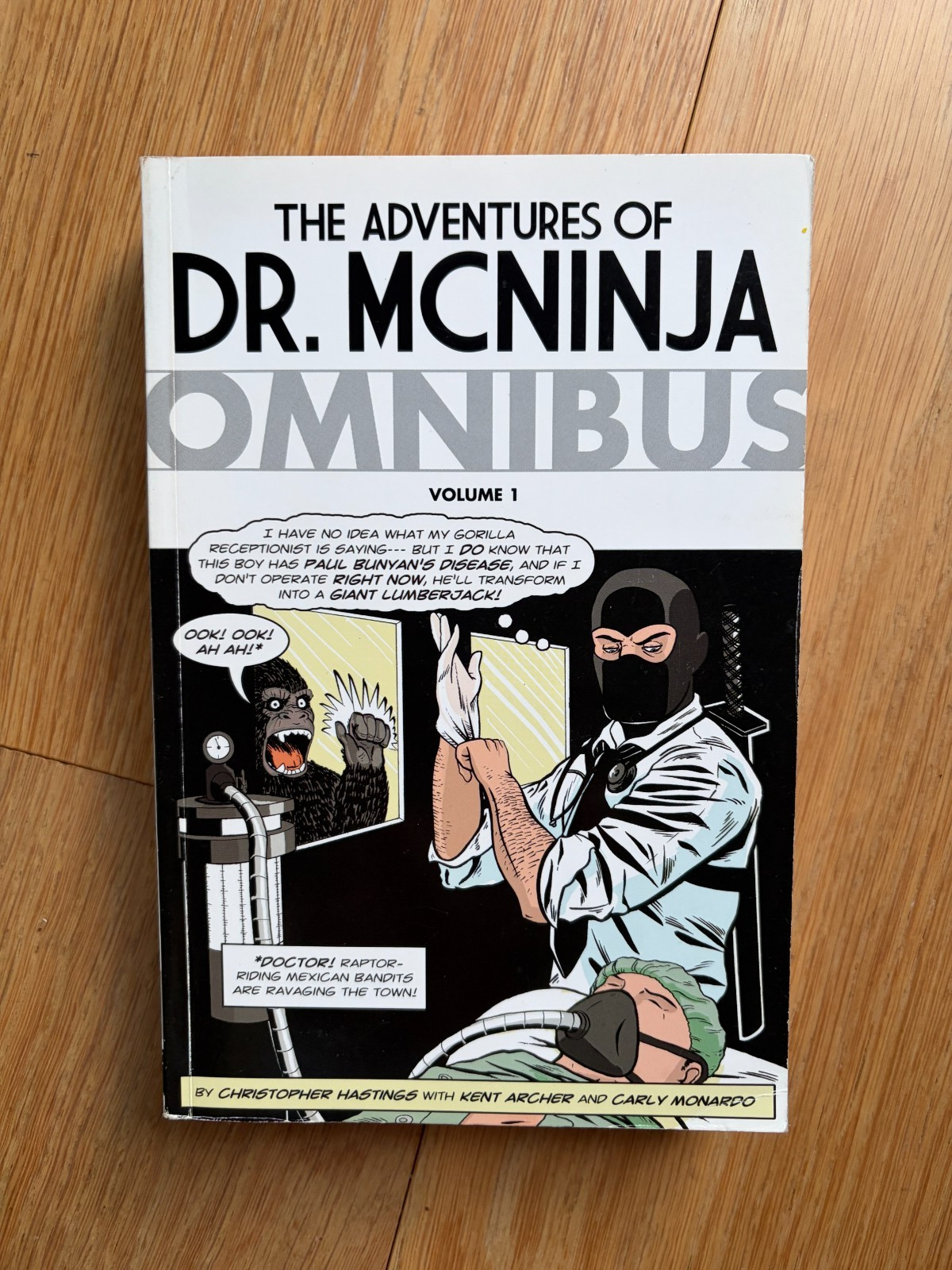 The Adventures of Dr McNinja OMNIBUS Volume 1 by Christopher Hastings 2013 PB