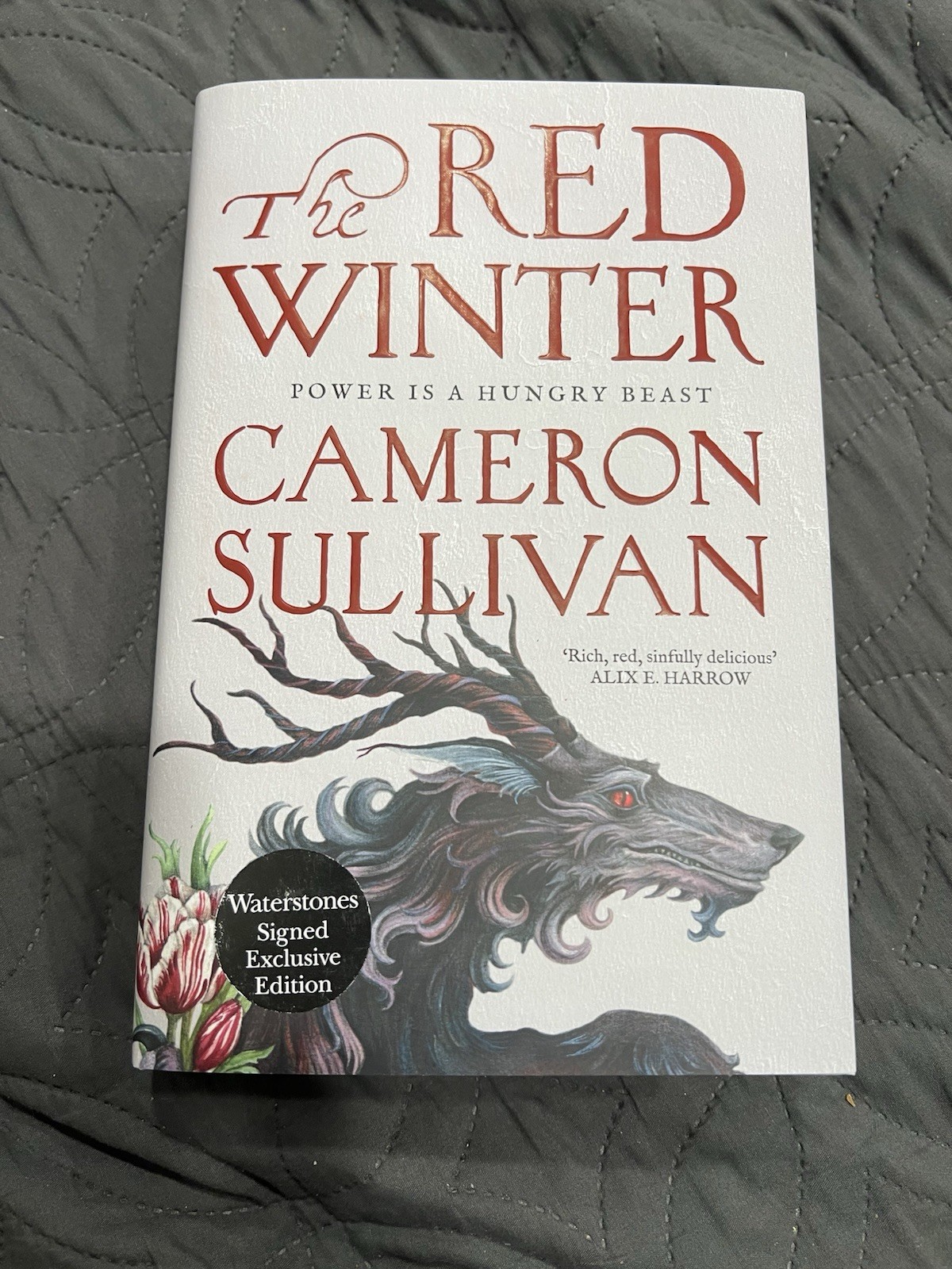 The Red Winter by Cameron Sullivan – Signed Waterstones edition w/ Sprayed Edges