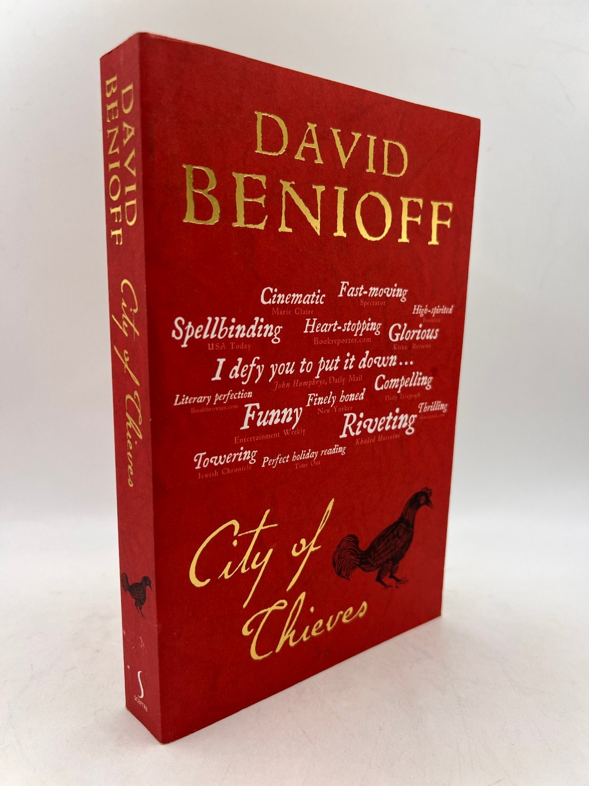 David Benioff City of Thieves Paperback Book Sceptre 2009 Edition English