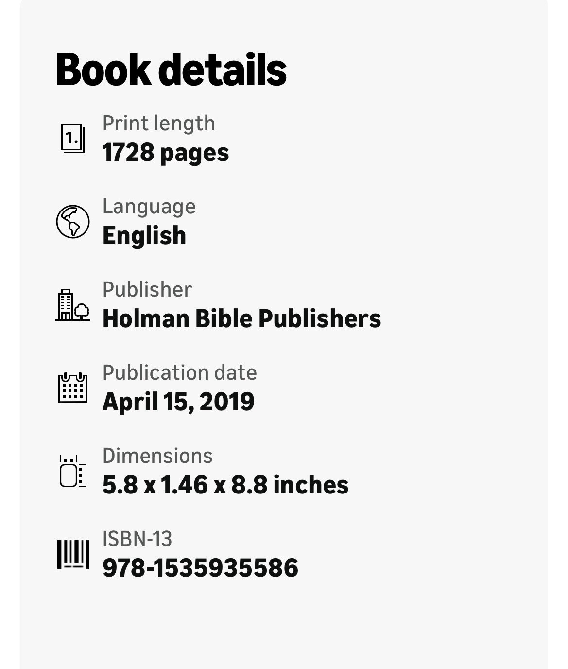 KJV SNAP CLOSURE INDEXED LARGE PRINT(11.25pt) Black Leathrsft Personal Bible