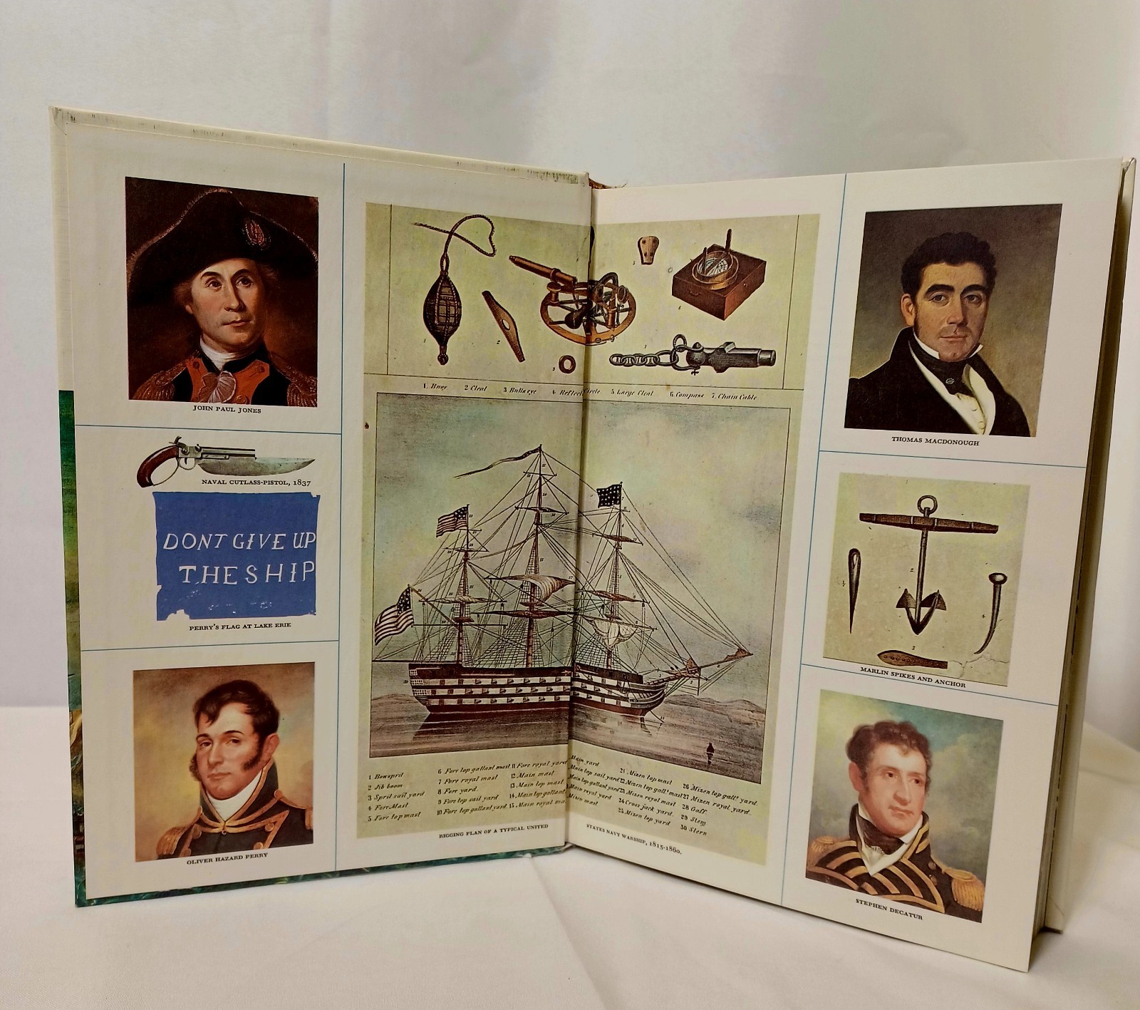 Naval Battles And Heroes Wilbur Cross 1960 American Heritage Junior Library HC