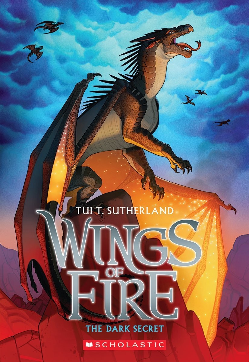 The Dark Secret (Wings of Fire #4) (4) – paperback Sutherland, Tui T.